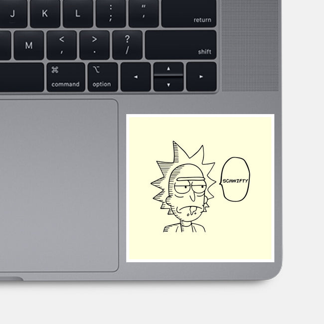 One Science Man-none glossy sticker-Melonseta