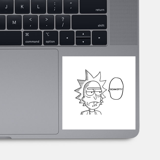 One Science Man-none glossy sticker-Melonseta