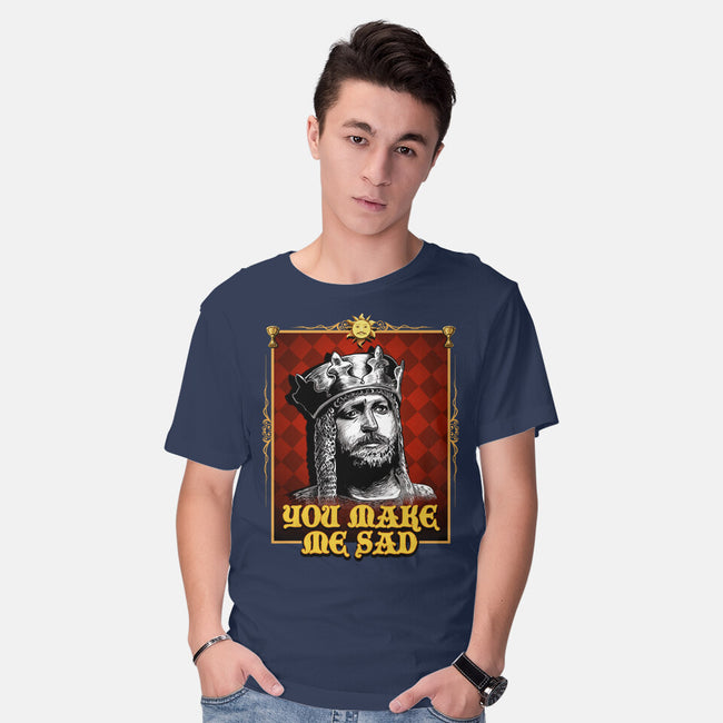 You Make Me Sad-mens basic tee-daobiwan