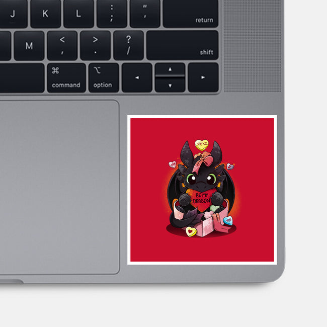 Be My Dragon-none glossy sticker-Vallina84