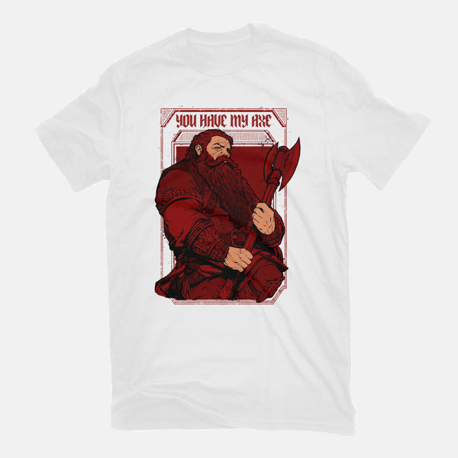 You Have My Axe-youth basic tee-Hafaell