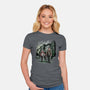 Joel The Professional-womens fitted tee-zascanauta