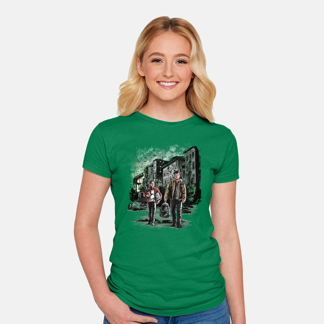 Joel The Professional-womens fitted tee-zascanauta