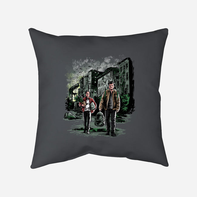 Joel The Professional-none removable cover w insert throw pillow-zascanauta