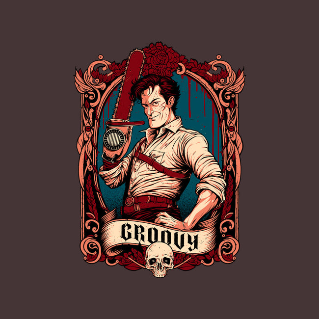 Grooviest Man On Earth-none polyester shower curtain-Hafaell