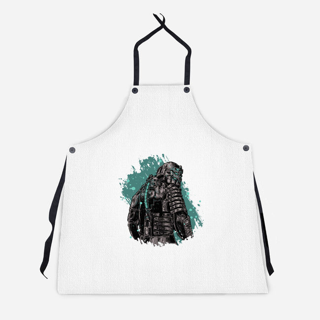 Isaac Clarke-unisex kitchen apron-xMorfina