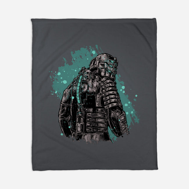Isaac Clarke-none fleece blanket-xMorfina