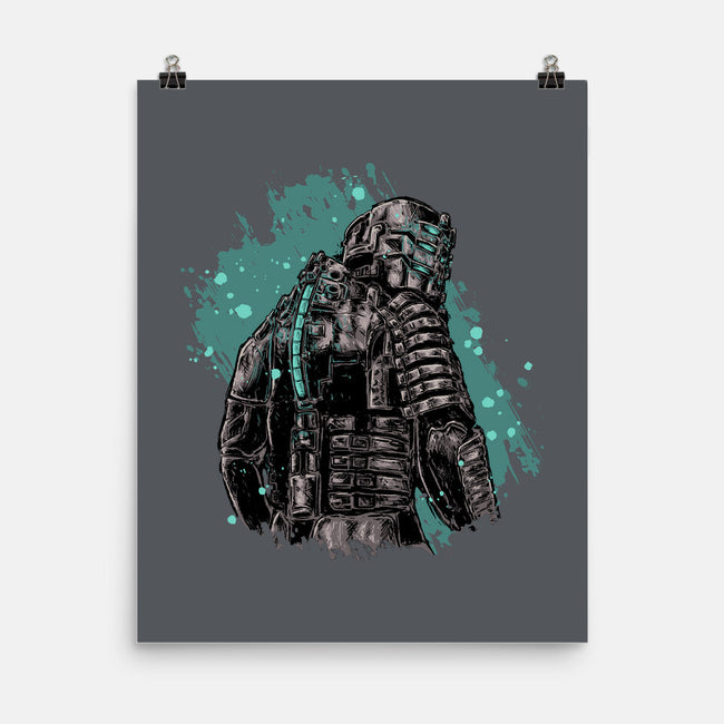 Isaac Clarke-none matte poster-xMorfina