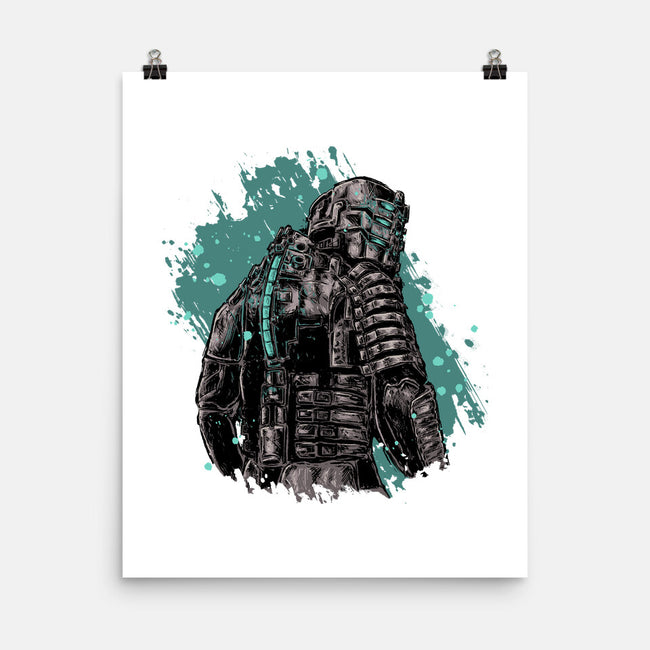 Isaac Clarke-none matte poster-xMorfina