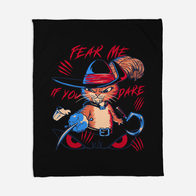 Fear Me-none fleece blanket-estudiofitas