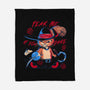 Fear Me-none fleece blanket-estudiofitas