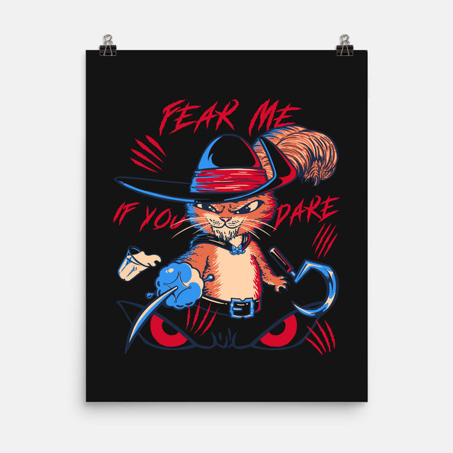 Fear Me-none matte poster-estudiofitas