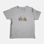 She Turned Me Into A Newt-baby basic tee-kg07