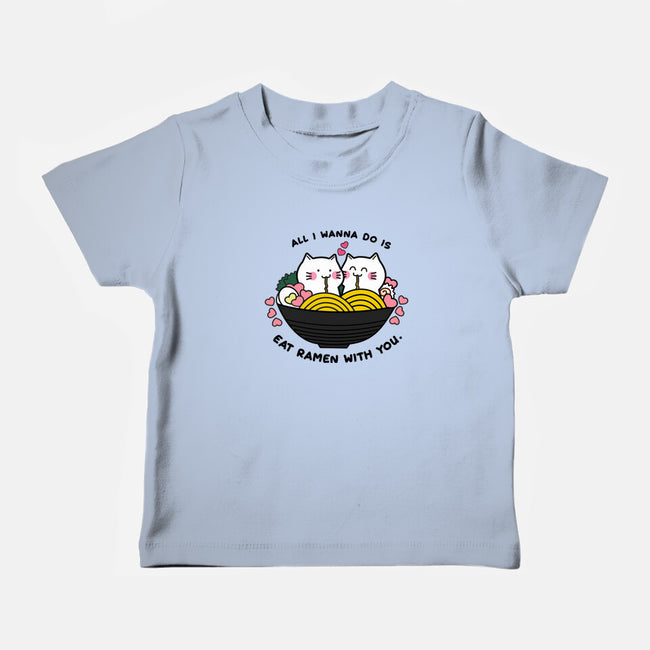 Eat Ramen With You-baby basic tee-bloomgrace28