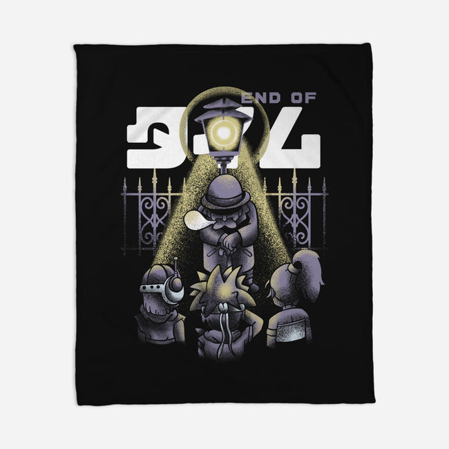End Of Time-none fleece blanket-Sketchdemao
