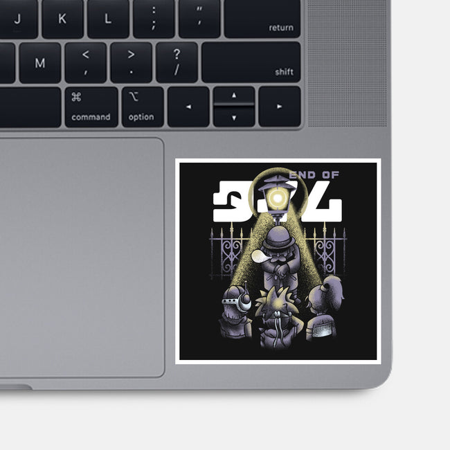 End Of Time-none glossy sticker-Sketchdemao