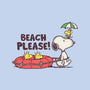 Let's Go To The Beach-none beach towel-turborat14
