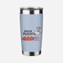 Let's Go To The Beach-none stainless steel tumbler drinkware-turborat14