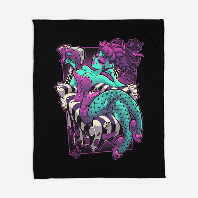 Half Dead-none fleece blanket-Jehsee