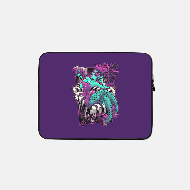 Half Dead-none zippered laptop sleeve-Jehsee