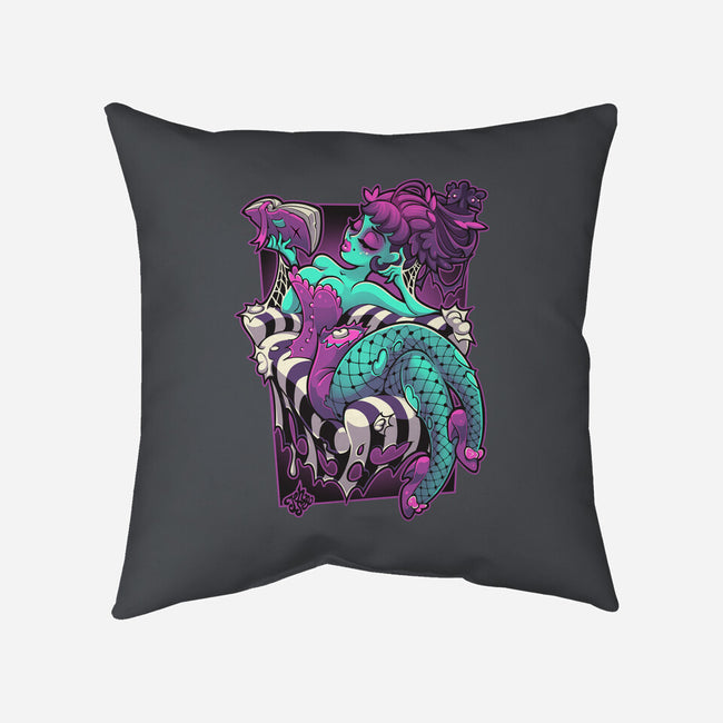 Half Dead-none removable cover w insert throw pillow-Jehsee