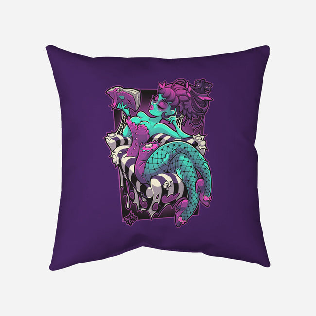 Half Dead-none removable cover w insert throw pillow-Jehsee