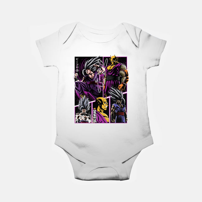 Two Beasts-baby basic onesie-albertocubatas