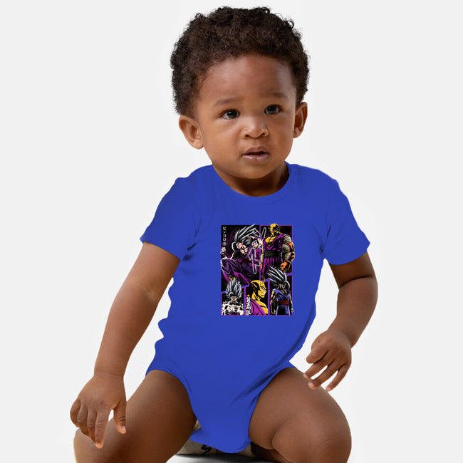 Two Beasts-baby basic onesie-albertocubatas