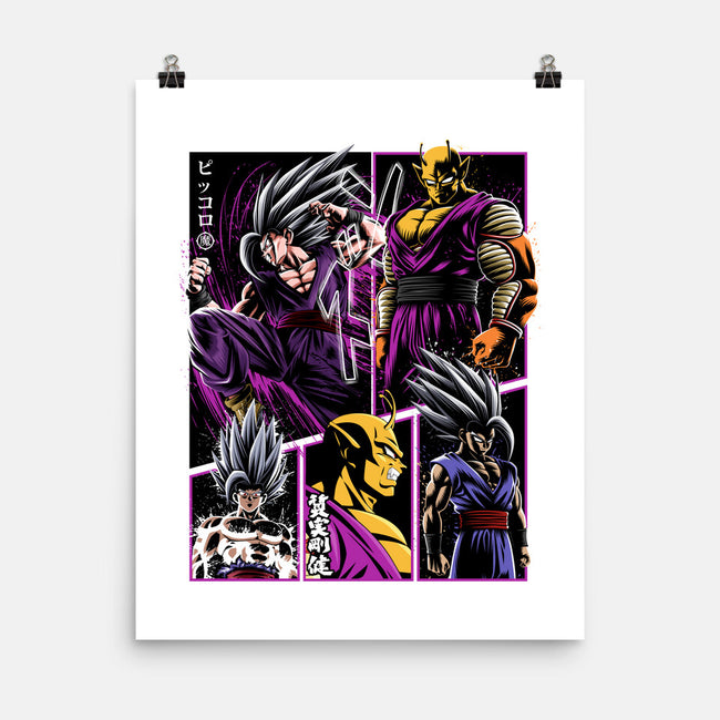 Two Beasts-none matte poster-albertocubatas