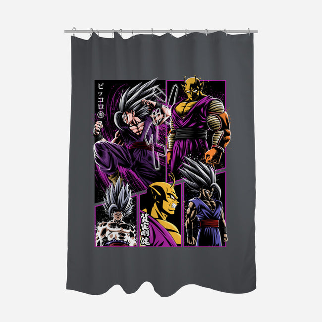 Two Beasts-none polyester shower curtain-albertocubatas