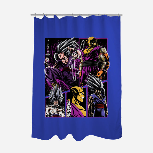 Two Beasts-none polyester shower curtain-albertocubatas