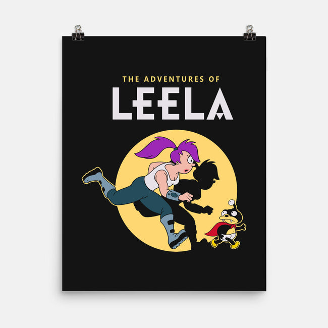 The Adventures Of Leela-none matte poster-Getsousa!