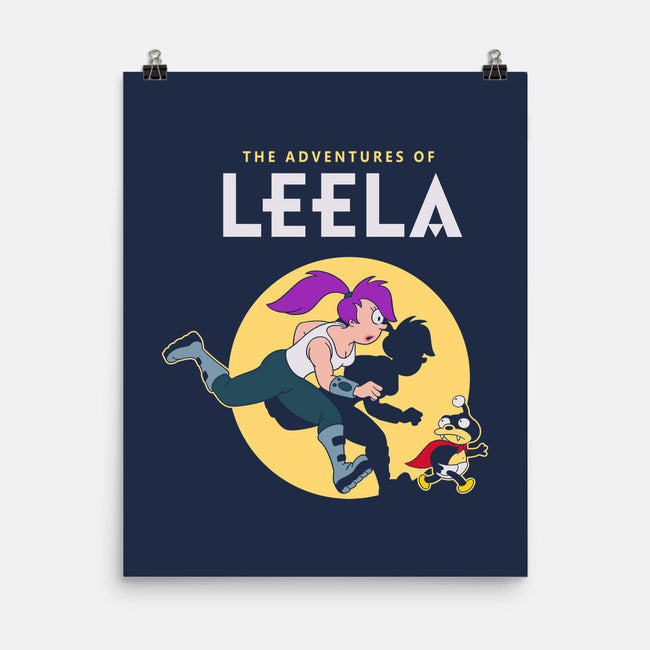 The Adventures Of Leela-none matte poster-Getsousa!