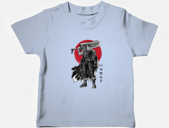 Black Swordsman Sumi-e