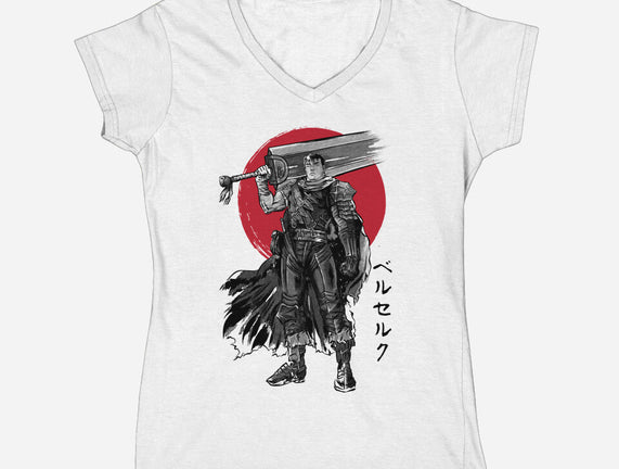 Black Swordsman Sumi-e