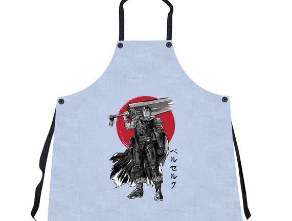 Black Swordsman Sumi-e