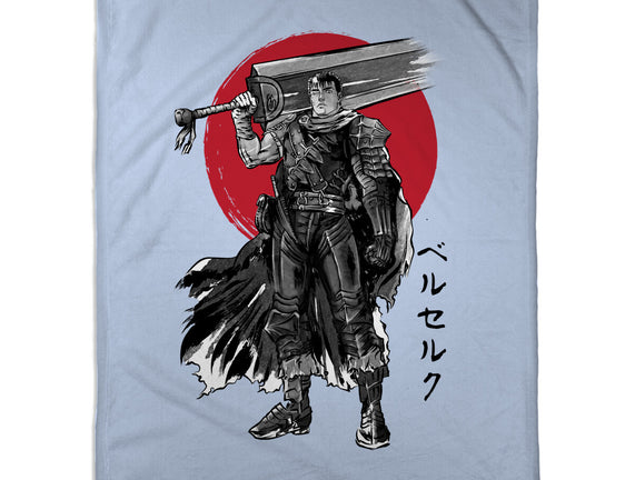 Black Swordsman Sumi-e