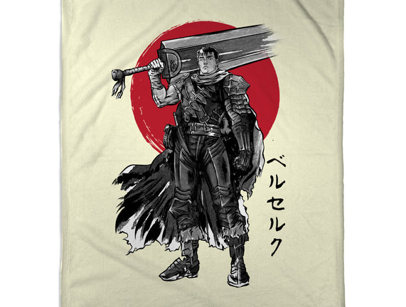 Black Swordsman Sumi-e