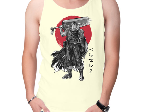 Black Swordsman Sumi-e