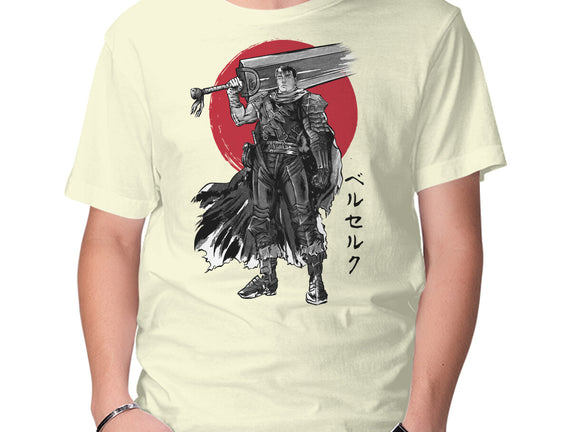 Black Swordsman Sumi-e