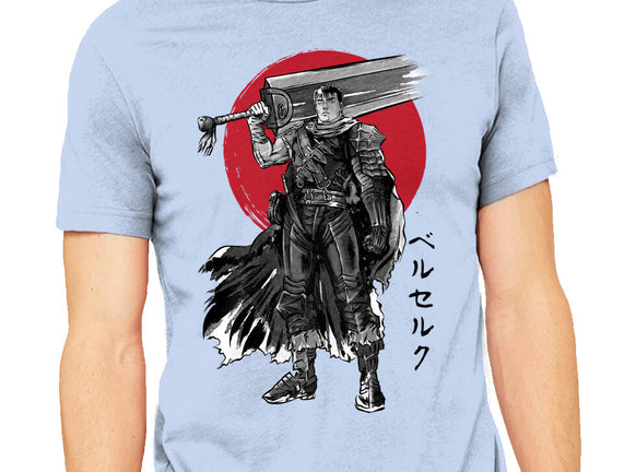Black Swordsman Sumi-e