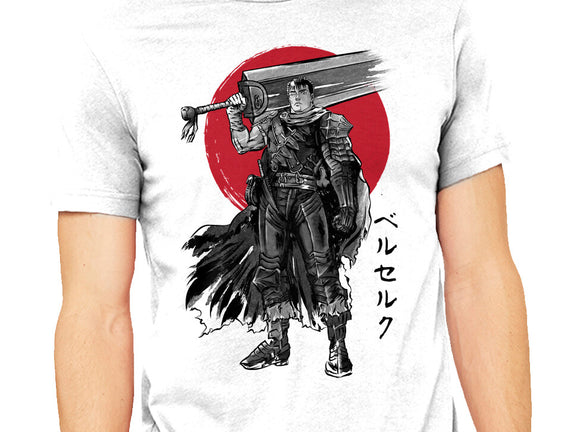 Black Swordsman Sumi-e