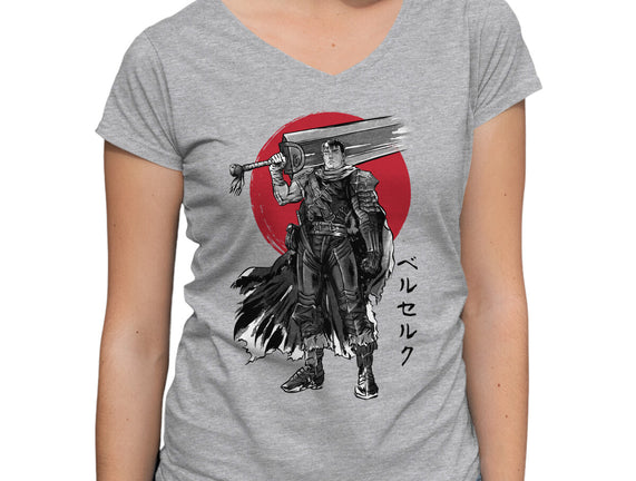 Black Swordsman Sumi-e