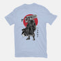 Black Swordsman Sumi-e-mens basic tee-DrMonekers