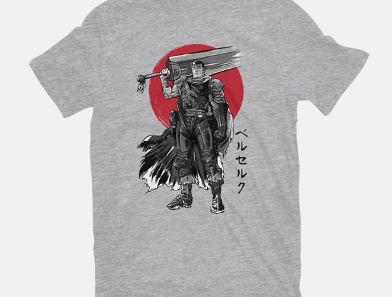 Black Swordsman Sumi-e
