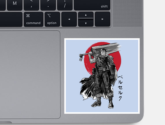 Black Swordsman Sumi-e