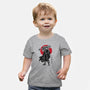 Black Swordsman Sumi-e-baby basic tee-DrMonekers