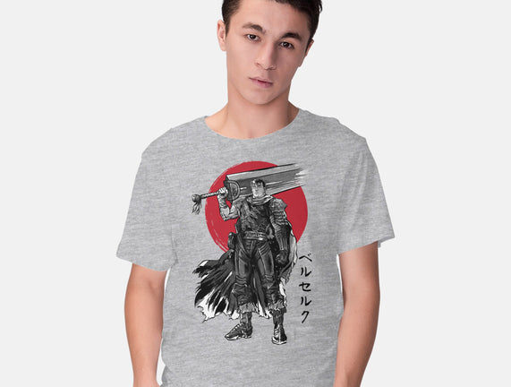 Black Swordsman Sumi-e