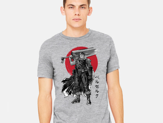 Black Swordsman Sumi-e