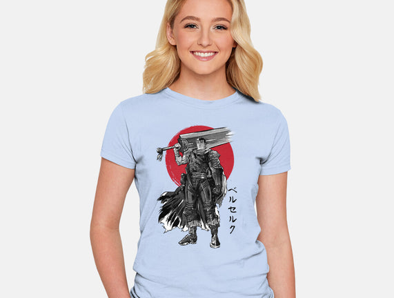 Black Swordsman Sumi-e